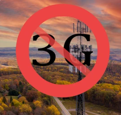 3G mobile network switch off in Australia is underway. Vodafone/TPG switched off their 3G network in December 2023. Telstra & Optus have announced their switch off will be 28 October 2024.